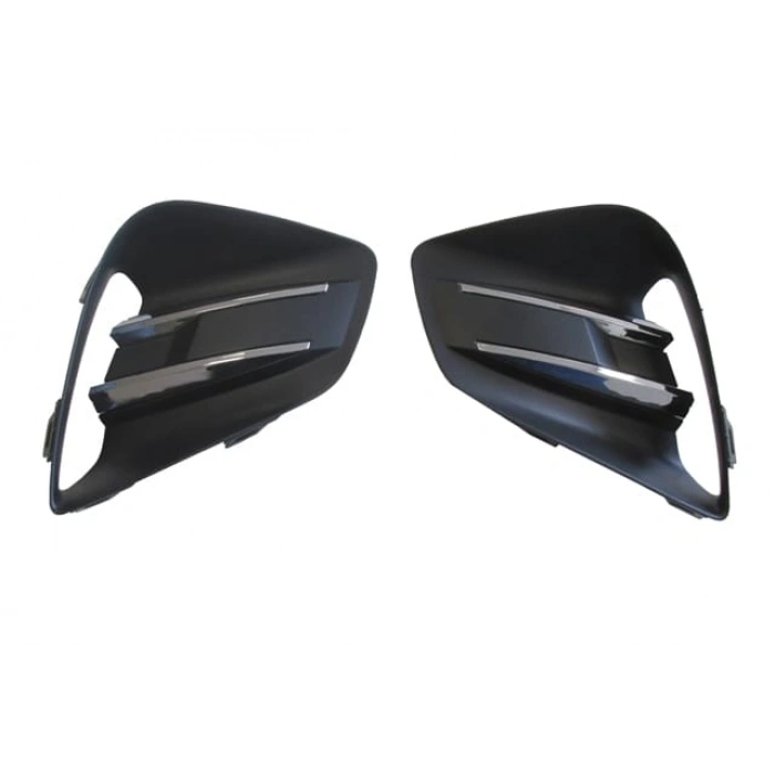 RENAULT CLIO- 5- HB- 20/23; SİS LAMBA KAPAĞI SAĞ/SOL SET (2 PARÇA) (SİS DELİKSİZ SENSÖRSÜZ)NİKELAJLI