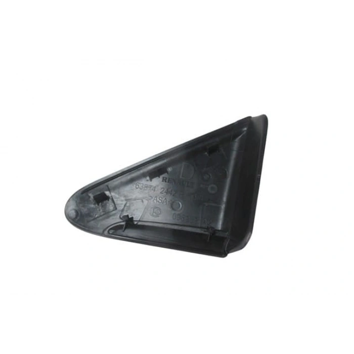 RENAULT CLIO- HB- 13/16; KAPI AYNA MUSKASI SAĞ (ÇAMURLUK ÜST ÜÇGEN PLASTİĞİ) (NİKELAJLI)