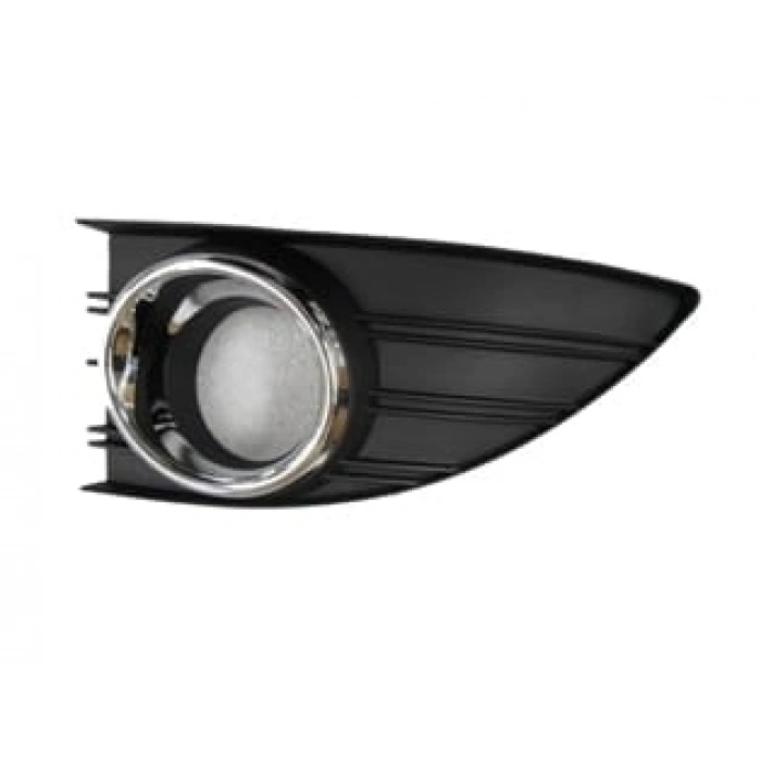 RENAULT FLUENCE- 09/12; SİS LAMBA KAPAĞI SOL SİYAH (SİS ÇERÇEVESİ NİKELAJLI)