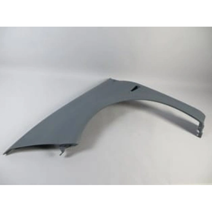 RENAULT MEGANE- 2- 03/09; ÖN ÇAMURLUK DELİKLİ SOL GRİ PLASTİK (ASTARLI) (EUROBUMP)