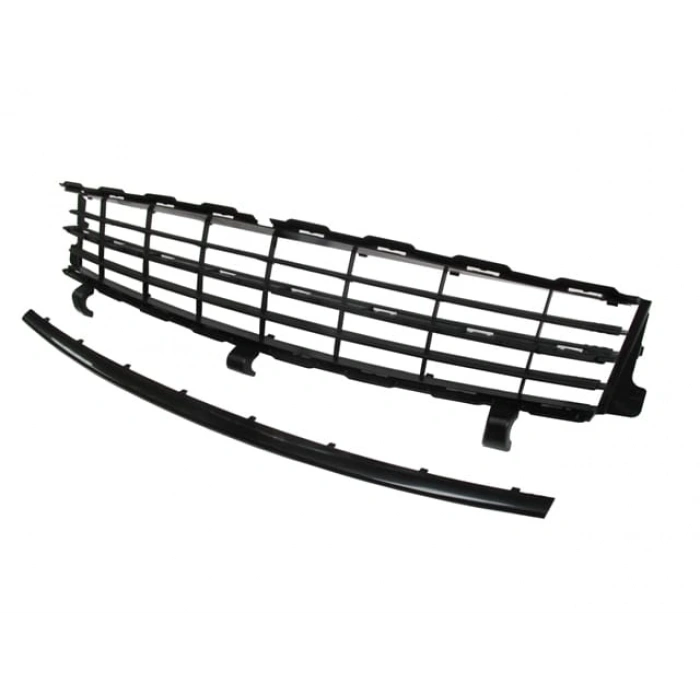 RENAULT SCENIC- 2- 07/09; ÖN TAMPON PANJURU ORTA SİYAH (DIŞ ÇITASI SİYAH) 2PARÇA (TW)