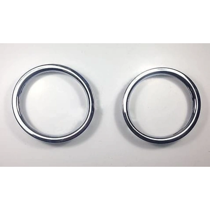 RENAULT SYMBOL- 13/16; SİS LAMBA ÇERÇEVESİ NİKELAJLI SAĞ/SOL (SET 2 PARÇA)