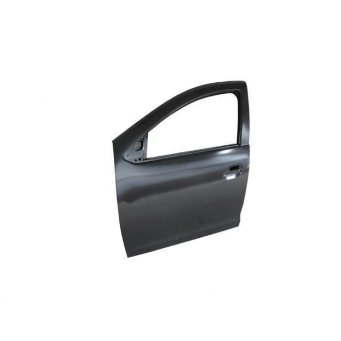 RENAULT SYMBOL- 13/21; ÖN KAPI KOMPLE SOL SİYAH (BAND DELİKSİZ) (İCELİ/ÇEKOMASTİKLİ) (TW)