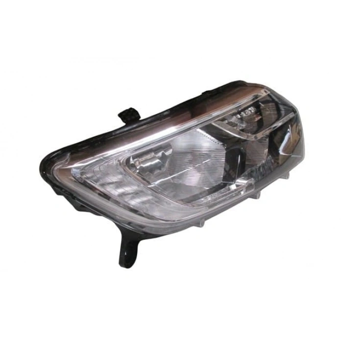 RENAULT SYMBOL- 17/21; FAR LAMBASI SAĞ MANUEL SİYAH LEDLİ (E MARKLI)