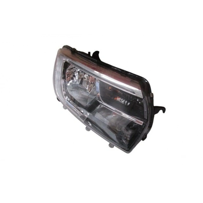 RENAULT SYMBOL- 17/21; FAR LAMBASI SAĞ MANUEL SİYAH LEDLİ (E MARKLI)