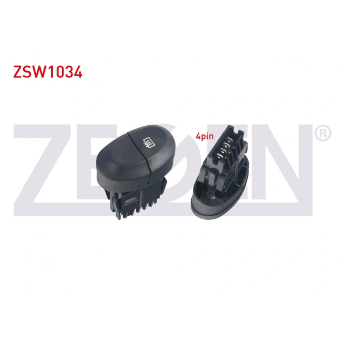 REZISTANS ANAHTARI 4 PIN TURUNCU ISIK RENAULT MEGANE I - SCENIC I 1996-2003