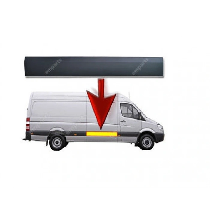 SAĞ YAN KAPI KAPLAMA CRAFTER / SPRİNTER 2006-