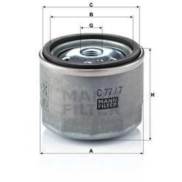 SEKUNDER HAVA FİLTRESİ DEUTZ-FAHR AGROTRON 0103 KAMPANYALI