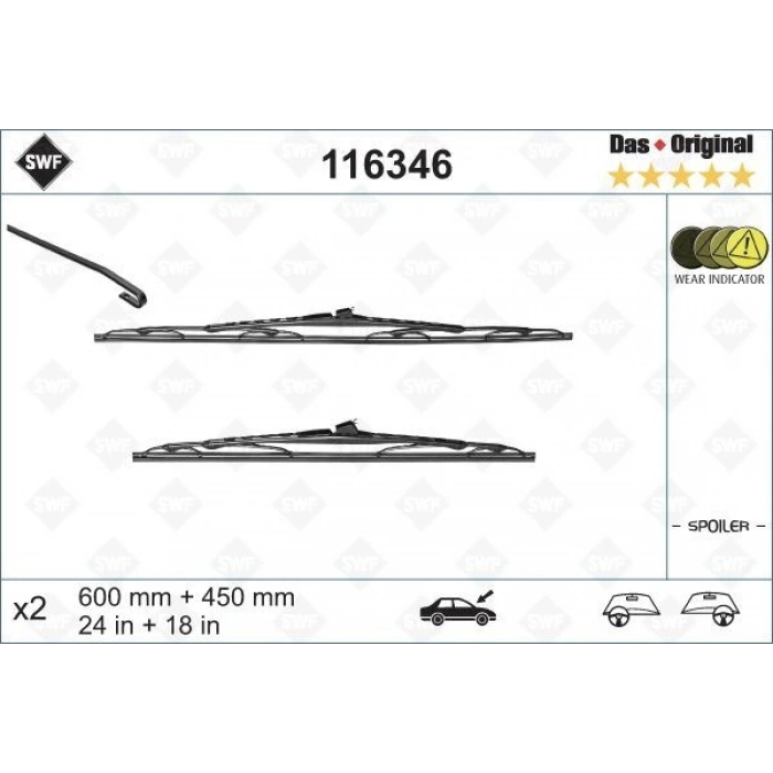 SİLECEK 70 60CM FLATBLADE MUZ TİPİ C4 04 574322