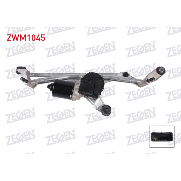 SILECEK MOTORU ON 12V MEKANIZMALI RENAULT MEGANE II 2002-2008
