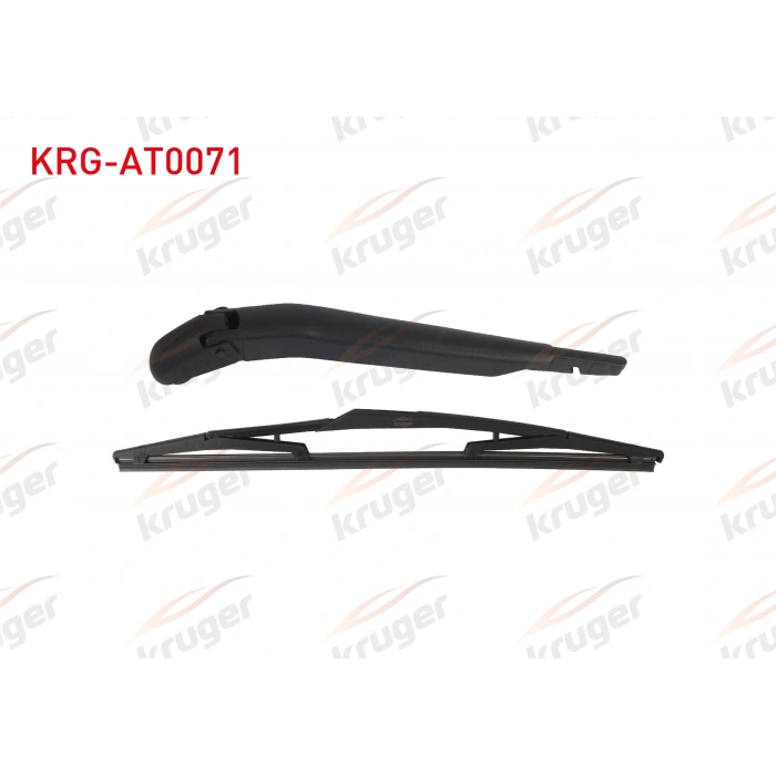 SILECEK SETI ARKA (KOL+SUPURGE) 350mm FIAT FIORINO TEK KAPI 2007-