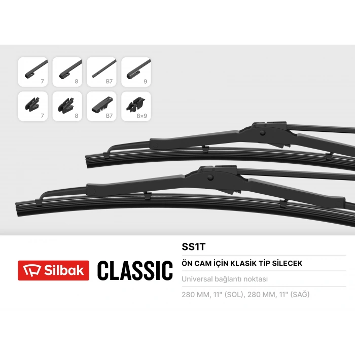 SILECEK SÜPÜRGESI ARKA 310 MM FIESTA-FUSION BM 02-