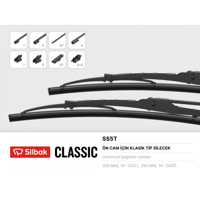 SILECEK SÜPÜRGESI ÖN 350 MM ANADOL BM 69-