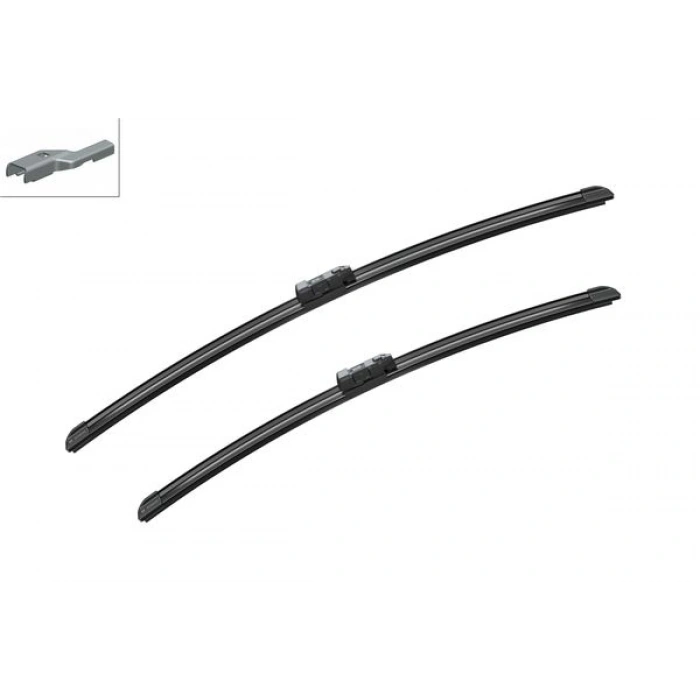 SILECEK SÜPÜRGESI ÖN TAKIM 600 / 530 MM (MUZ TIP) TIGUAN-A5 BM 07-16