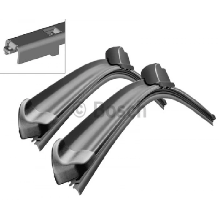 SILECEK SÜPÜRGESI ÖN TAKIM 600 / 575 MM E60-E60 LCI-E61-E61 LCI BM 03-10