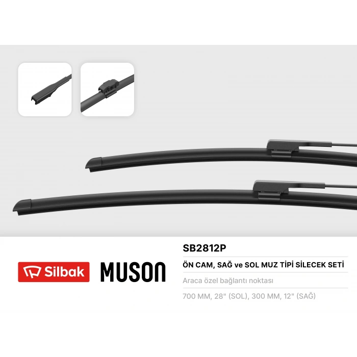 SILECEK SÜPÜRGESI ÖN TAKIM 700 / 300 MM CLIO V BM 19-