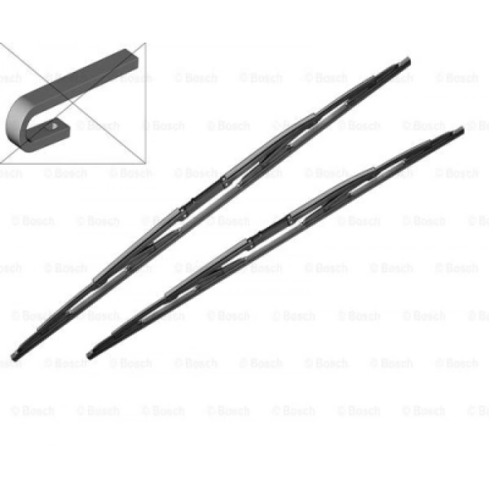 SILGI SUPURGESI TK 65+55cm 99-04 5-SERI (E39) TWIN