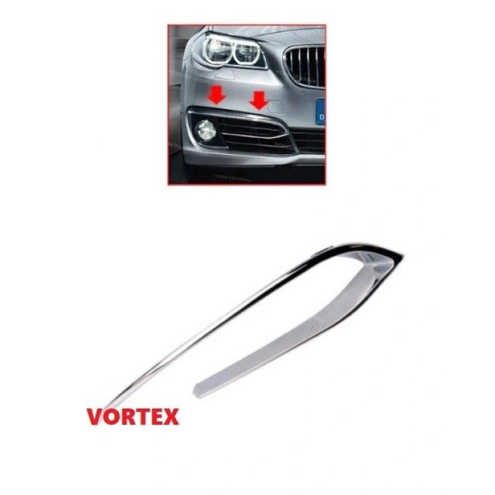 SİS KAPAK NİKELAJI SAĞ ( LUXURY LINE) F10 LCI 2014