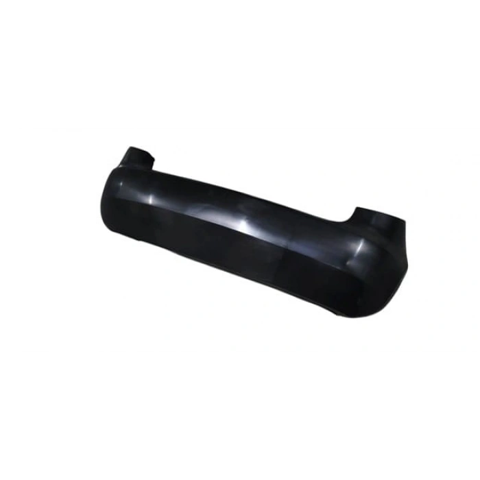 SKODA FABIA- 07/15; ARKA TAMPON SİYAH (SENSÖR DELİKSİZ) (TW)