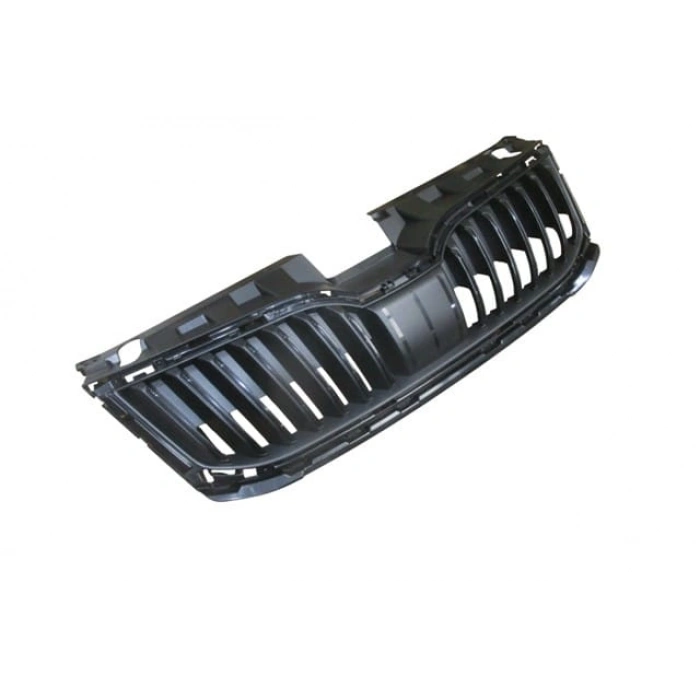 SKODA OCTAVIA- 17/19; ÖN PANJUR SİYAH NİKELAJ ÇITASIZ (ÜST KORUMA PLASTİĞİ İLE BİRLİKTE)(TW)