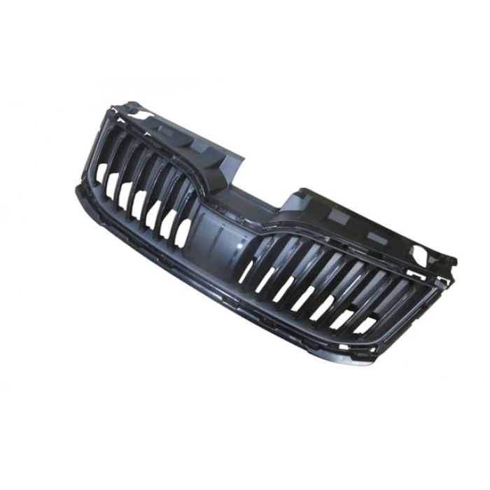 SKODA OCTAVIA- 17/19; ÖN PANJUR SİYAH NİKELAJ ÇITASIZ (ÜST KORUMA PLASTİĞİ İLE BİRLİKTE)(TW)