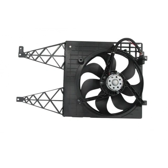 SKODA OCTAVIA- 96/10; RADYATÖR FAN DAVLUMBAZI KOMPLE 1.6/1.8/1.8T/1.9 TDI (7 KANAT) (MOTORLU) (ORİS)