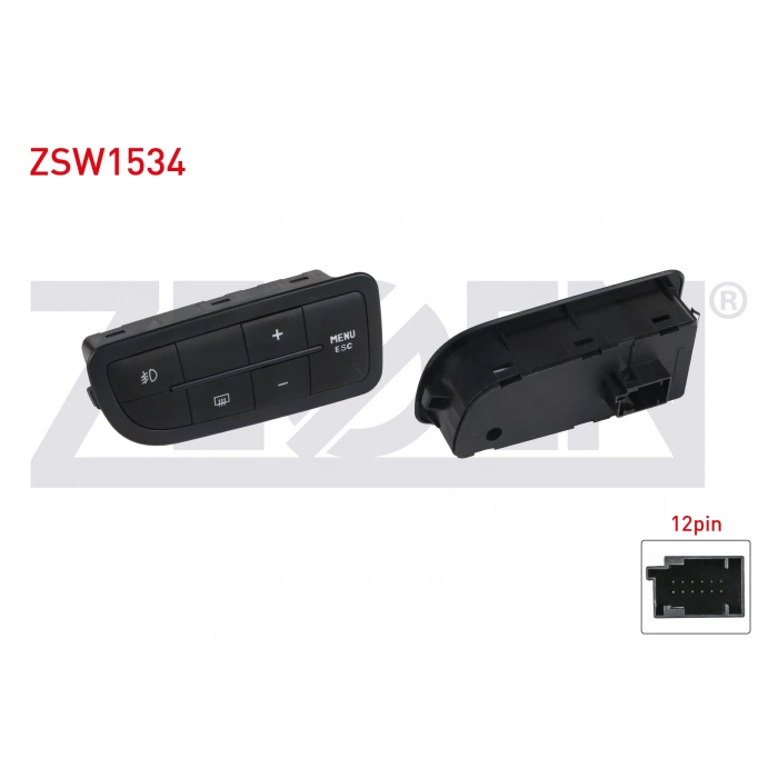 SOL ANAHTAR GRUBU MENU+ARKA SIS+REZISTANS 12 PIN FIAT LINEA 2007- / FIORINO 2007-