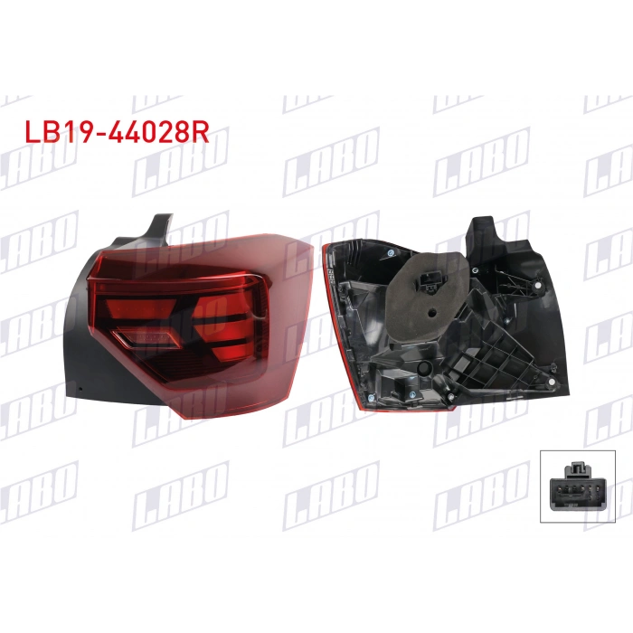 STOP DIS SAG LEDLI VOLKSWAGEN POLO VI (AW1, BZ1, AE1) 2021-2024