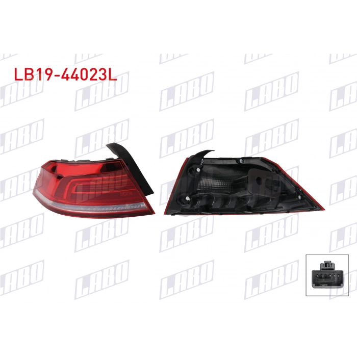 STOP PASSAT B8 14-19 DIŞ LH (LEDLİ/COMFORTLINE)
