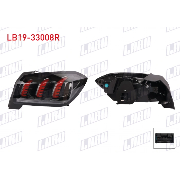STOP SAG LEDLI PEUGEOT 208 GT LINE, ALLURE 2019-