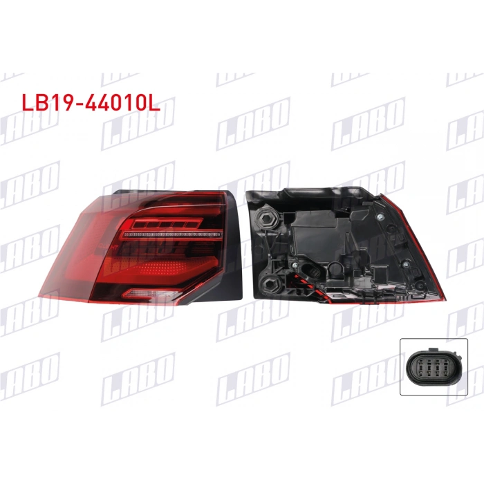 STOP SOL DIS KAYAR LEDLI VOLKSWAGEN GOLF VIII
