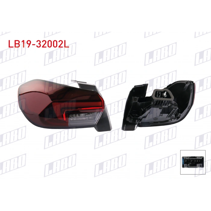 STOP CORSA F 19-23 DIŞ LH (LEDLİ)