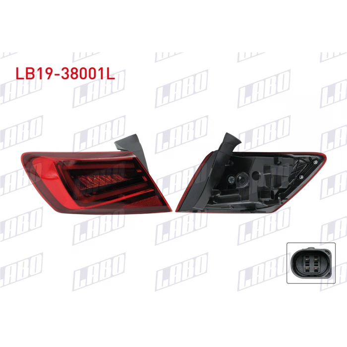 STOP SOL DIS LEDLI SEAT LEON 2013-2016