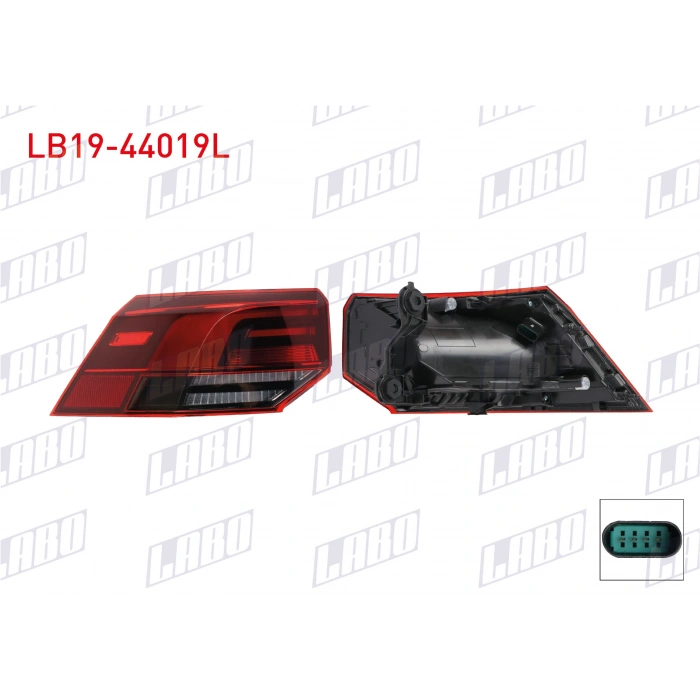STOP SOL DIS LEDLI VOLKSWAGEN GOLF 8 (CD1, DA1) 2020-