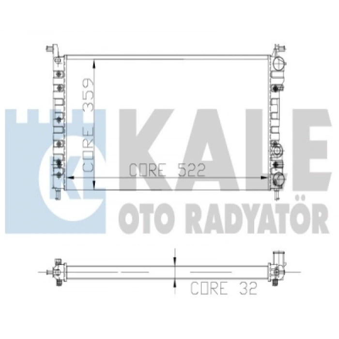 SU RADYATÖRÜ 1 SIRA ALB SI PALIO 1,4 96-