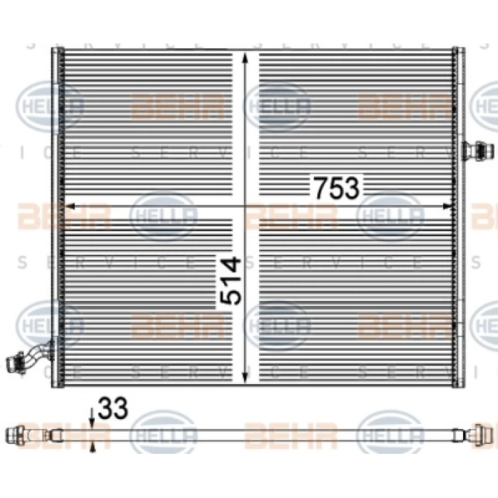 SU RADYATÖRÜ 213-X253 GLC 654 2015-