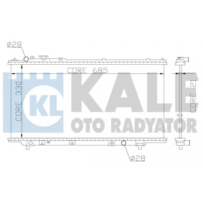 SU RADYATÖRÜ 325X688X16 323 (BA) 1.5:1.8 95-98