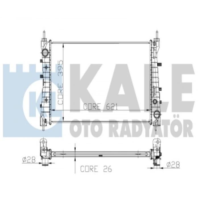 SU RADYATÖRÜ AL/PL/BRZ LINEA 1.3-.1.6 07-