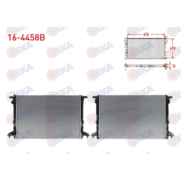 SU RADYATORU BRAZING AUDI A4 (8W2,B9) 1.4 TFSI M-T 2015-