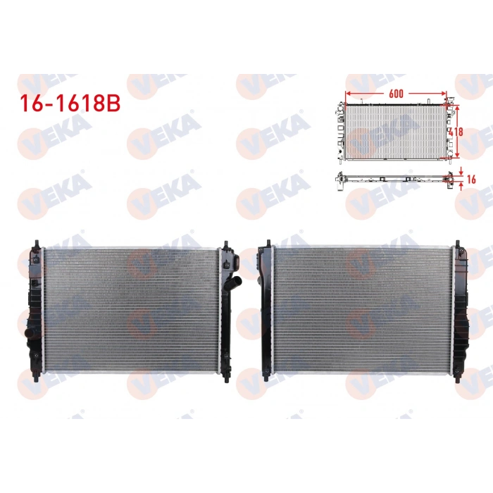 SU RADYATORU BRAZING CHEVROLET AVEO (T250) 1.2i - 1.2 16v M-T 2006-2011