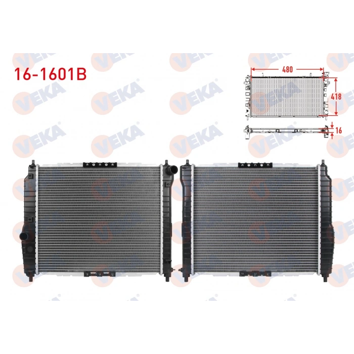 SU RADYATORU BRAZING CHEVROLET AVEO (T250) 1.2i M-T 2006-2011