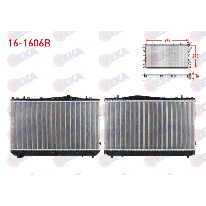 SU RADYATORU BRAZING CHEVROLET LACETTI (J200) 1.4i 16v M-T 2006-2012