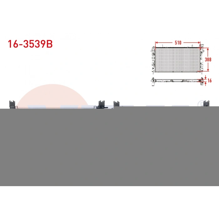 SU RADYATORU BRAZING CLIO IV 1.5 DCI MT SYMBOL III 1.5 DCI 12- CAPTUR 1.5 DCI 18- / DUSTER 1.5 DCI 19- SANDERO II 1.2,1.5 DCI 12- LODGY 1.5 DCI DOKKER 1.5 DCI 12- LOGAN I STEPWAY 08-15 1.5 DCI