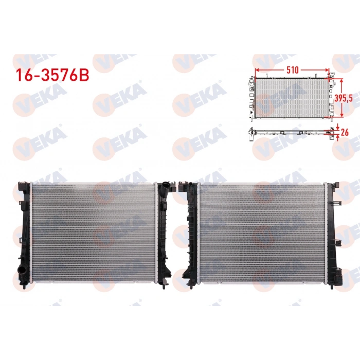 SU RADYATORU BRAZING DACIA SANDERO 1.5 BLUE DCI 2021-