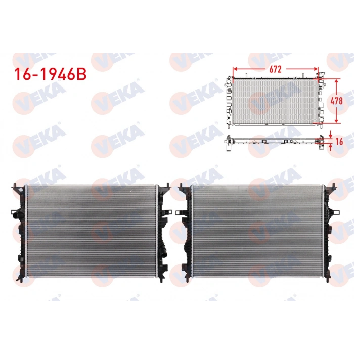 SU RADYATORU BRAZING FORD FOCUS A-T 2018-