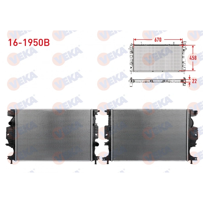 SU RADYATORU BRAZING FORD MONDEO 2014-