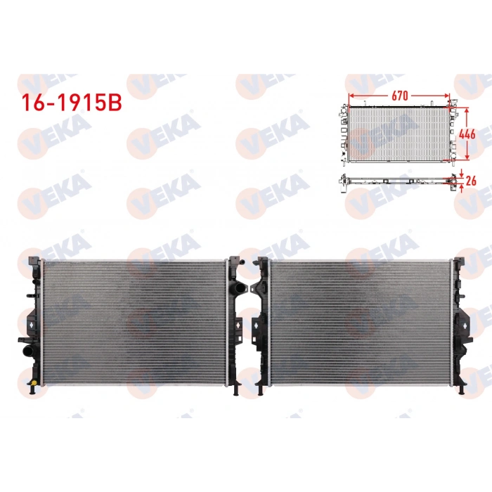 SU RADYATORU BRAZING FORD MONDEO IV 2.0 TDCI M-T 2007-