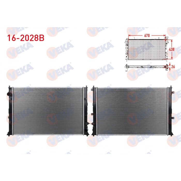 SU RADYATORU BRAZING HONDA CIVIC X (FC) 1.5 RS 2016-