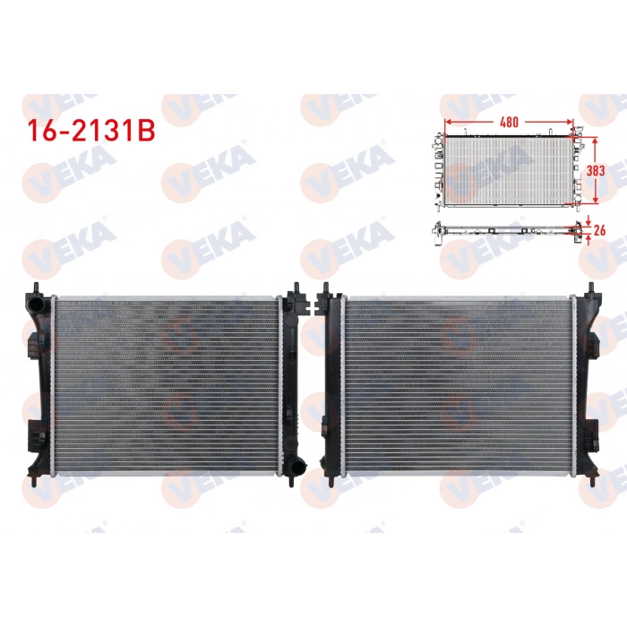 SU RADYATORU BRAZING HYUNDAI ACCENT BLUE 1.6 CRDI M-T 2012-