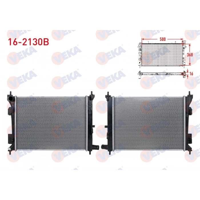 SU RADYATORU BRAZING HYUNDAI ACCENT BLUE 1.4 CVVT M-T 2012-